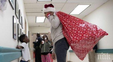 барак обама стана дядо коледа видео