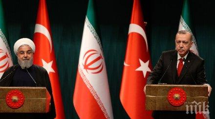 турция отново обяви против санкциите иран