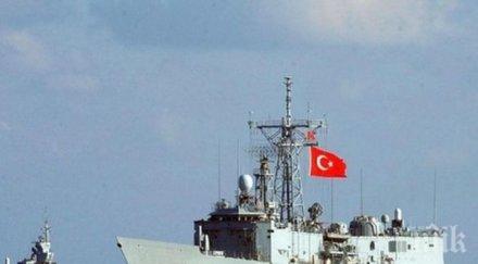 турция увеличава военното присъствие черно море