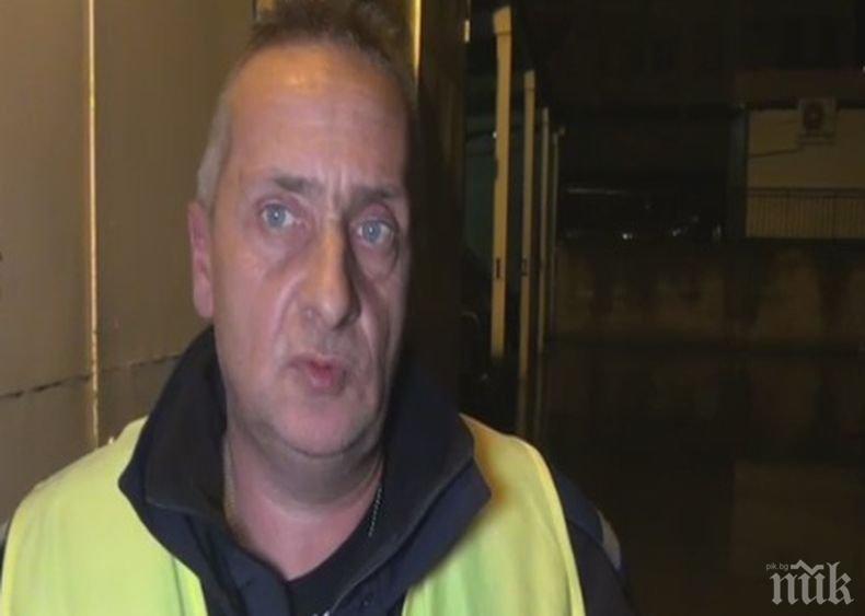 Един от пострадалите полицаи за екшъна край Стара Загора: Нападателят се държеше неадекватно и при пристигането ни побягна