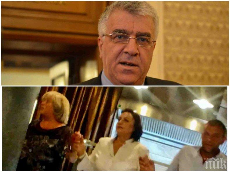 САМО В ПИК: Румен Гечев с красива брюнетка в баровско заведение по време на работа (ПАПАРАШКИ СНИМКИ)