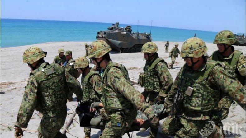 Япония увеличава военния си бюджет, ще противодейства на Китай и Русия