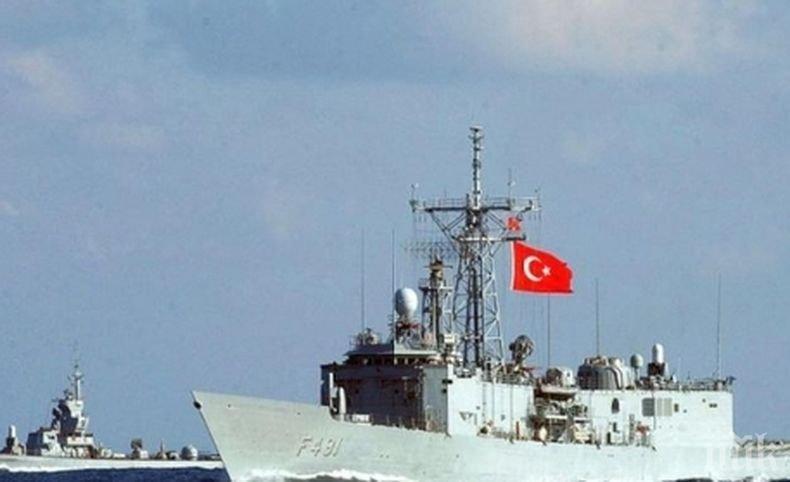 Турция увеличава военното си присъствие в Черно море