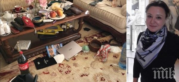 Трупът на козметичката на хайлайфа открит в потресаваща кочина в дома й! (СНИМКИ)
