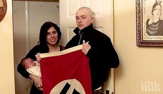 КРАЙНО: Осъдиха неонацисти, кръстили бебето си Адолф