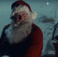 ТИ ДА ВИДИШ: Български Дядо Коледа раздава подаръци в Скандинавия - режисьорът на Мадона снима реклама с актьора Емил Емилов (ВИДЕО)