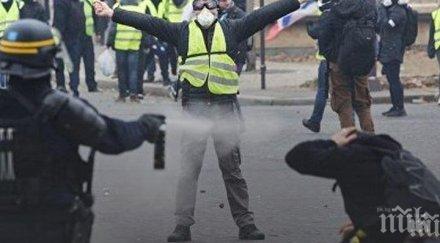 осъдиха затвор двама участниците протеста жълтите жилетки