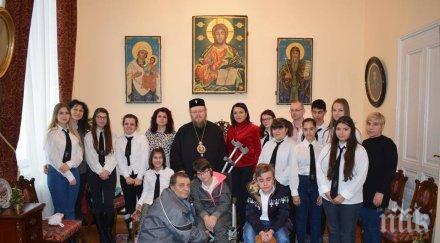 русенският митрополит срещна ученици рождество христово