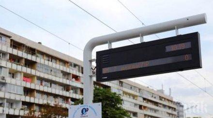 средства европейска програма поставиха 220 електронни табла спирките градския транспорт софия