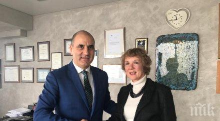 цветанов важна среща холандската посланичка