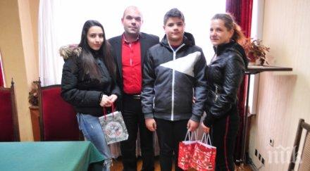 полицаи монтана дариха средства деца починали свои колеги