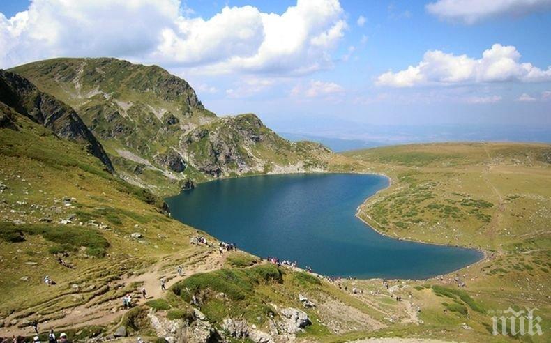 Лед скова Седемте рилски езера