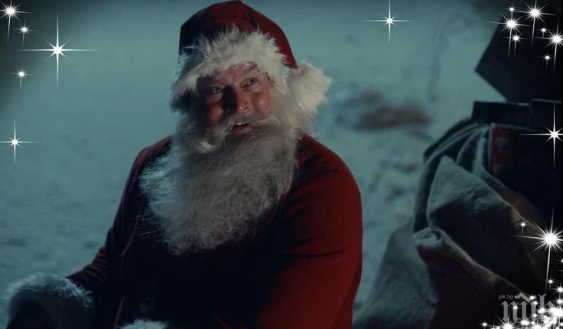 ТИ ДА ВИДИШ: Български Дядо Коледа раздава подаръци в Скандинавия - режисьорът на Мадона снима реклама с актьора Емил Емилов (ВИДЕО)
