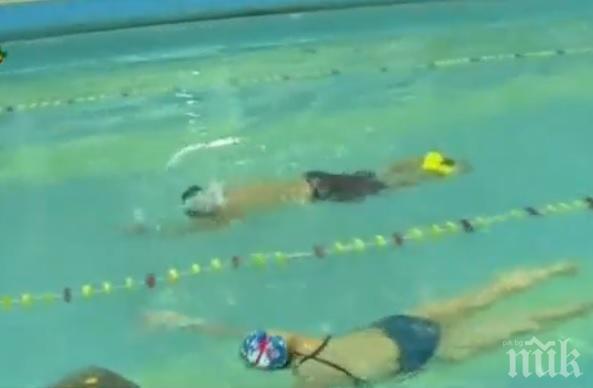 БЛАГОРОДНО: Спортист от Русе ще плува 20 часа с вързани крака, за да помогне на болни деца