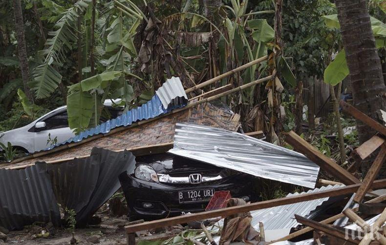 Трагедията е голяма: Жертвите на цунамито в Индонезия надхвърли 280 души