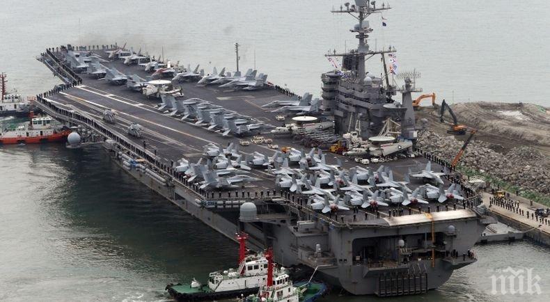 Американски самолетоносач влезе в Персийския залив