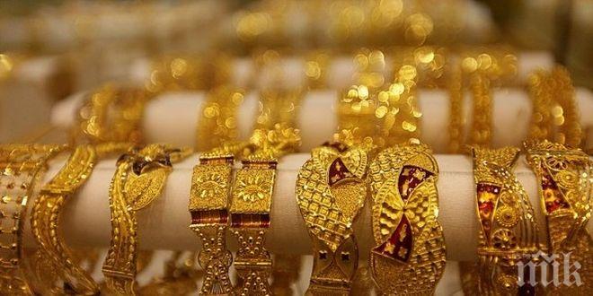 РЕКОРД: Златото най-скъпо от половин година 