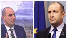 Цветан Цветанов с остър коментар срещу Радев: През цялата година се държеше като ментор и президент на БСП