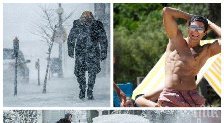 рекордни жеги нова година австралия жесток студ скова сащ