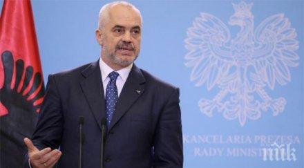 албанският премиер изгони половината министри