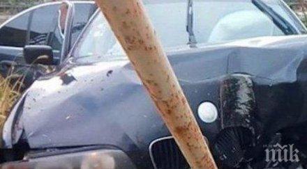 показаха джигита бмв разцепи новата поща бургас