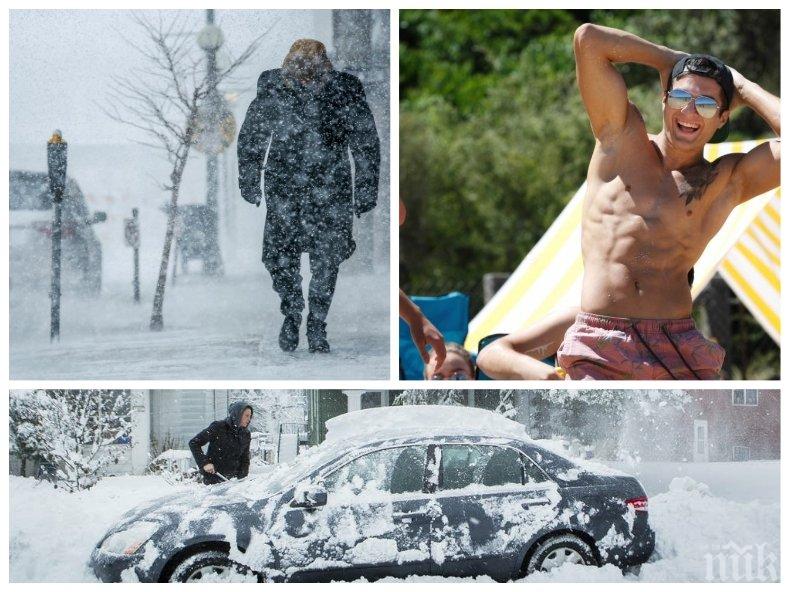 Рекордни жеги за Нова година в Австралия, жесток студ скова САЩ