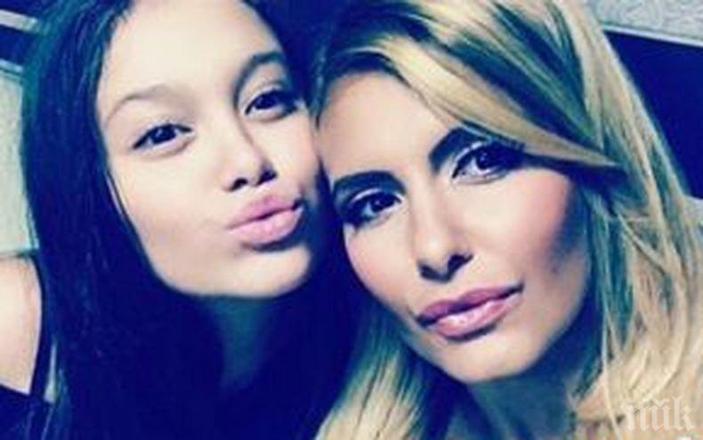 Щерката на Анелия: Нито имам силикон, нито съм си слагала джуки и никога не съм била с мъж