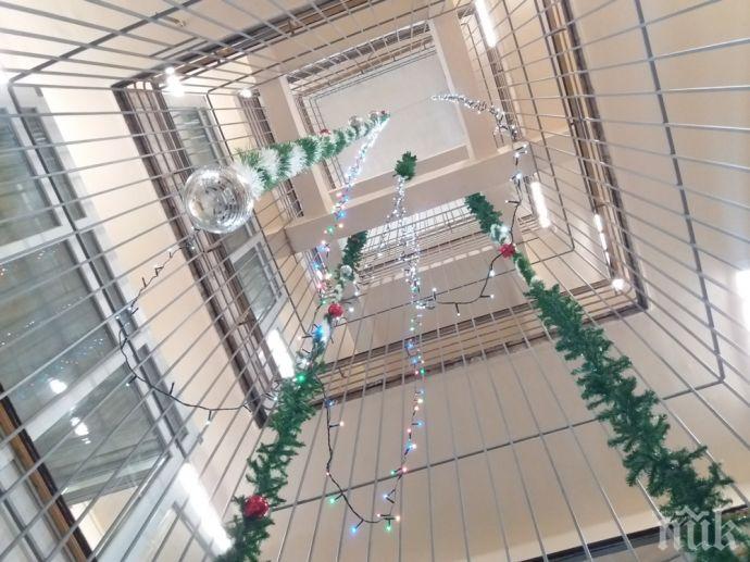 Бургаският затвор грейна с коледна украса! Окошарените изнесоха програма (СНИМКИ)