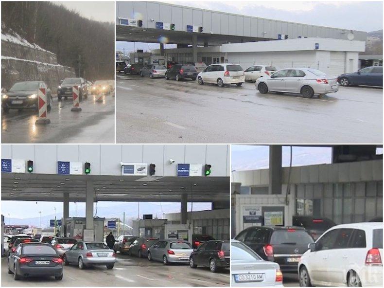 КОШМАР: Хиляди се изнасят от България! Тапи и нерви по границите 