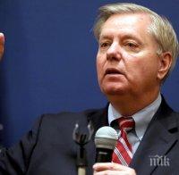 Сенатор Греъм: Президентът Тръмп мисли дълго и усилено за Сирия 