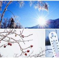  ТОПЛА ЗИМА: Изпращаме 2018 г. с положителни температури и слаби валежи от сняг