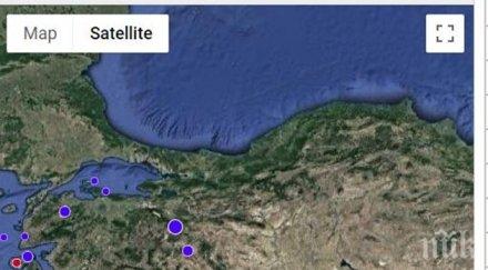 рихтер разтърси източна турция