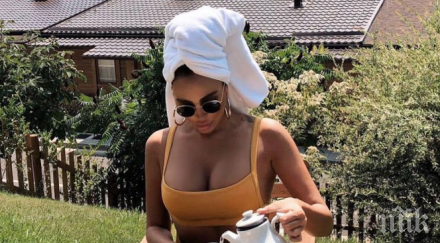 николета извади голямата баданарка похвали куп воаяжи една снимка повече дрехи