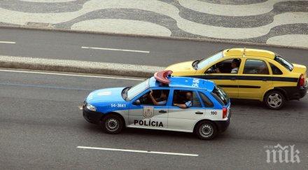 ужас хеликоптер уби човек падна оживена улица бразилия