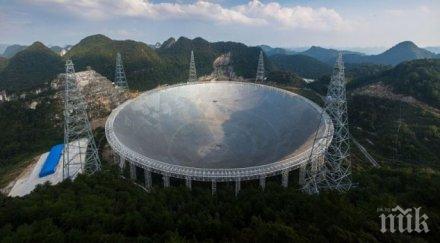 невероятно китай построи гигантска антена размерите йорк