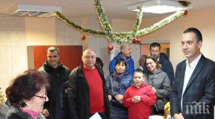 какъв жест направи кметът бургас новогодишната нощ снимки