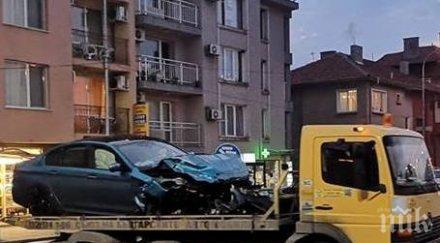 лъскаво бмв размаза ахелой последните часове 2018 година