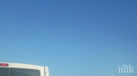 катастрофа тракия блокира входа софия