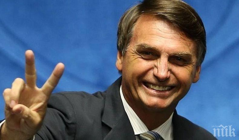 Жаир Болсонаро встъпи в длъжност като президент на Бразилия
