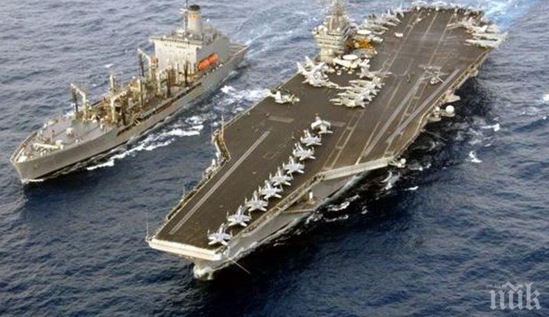 Китайски висш военен предупреждава: Пекин може да потопи два американски самолетоносача