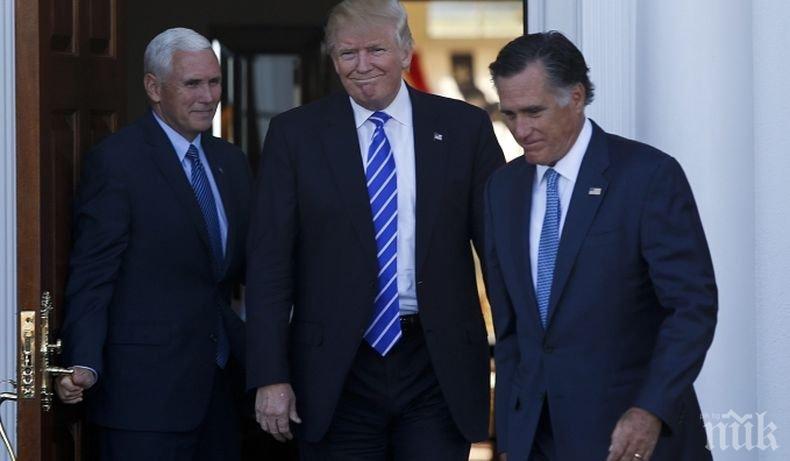 Мит Ромни не планира да се кандидатира за президент на САЩ през 2020 година