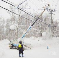Снежният апокалипсис в Гърция взе първа жертва