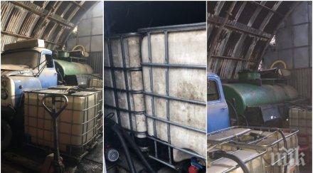 удар столични митничари задържаха около 9000 литра нелегално гориво