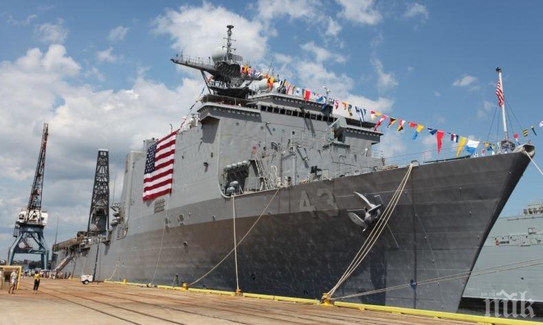 Военноморските сили на Румъния разкриха причините за пребиваването на американския кораб в Черно море