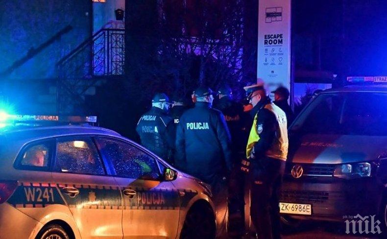 ПОЛША СКЪРБИ: Бдение в памет на момичетата, загинали в „ескейп руум”