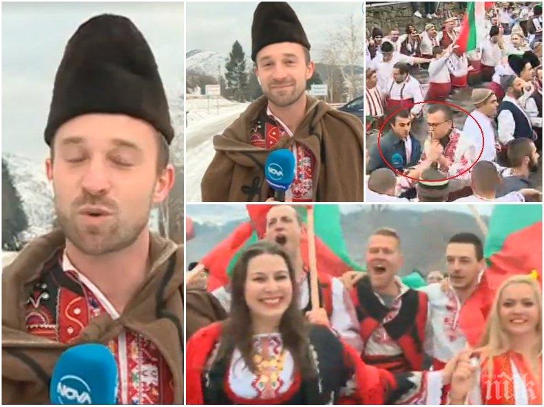 В БИТКА ЗА РЕЙТИНГ: Репортери се мятат самоотвержено в ледени реки, вадят кръстове и... шашкат зрителите със странно поведение 