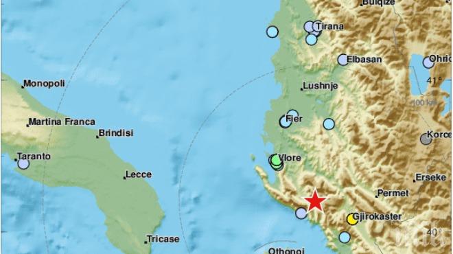 БАЛКАНИТЕ СЕ РАЗЛЮЛЯХА: Трус от 4,7 разтърси Албания