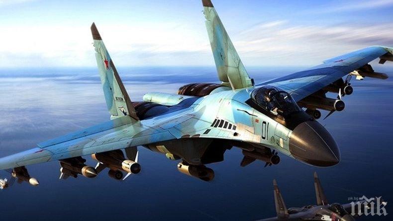 В Русия: Нарекоха СУ-35 „Кралят на самолетите“