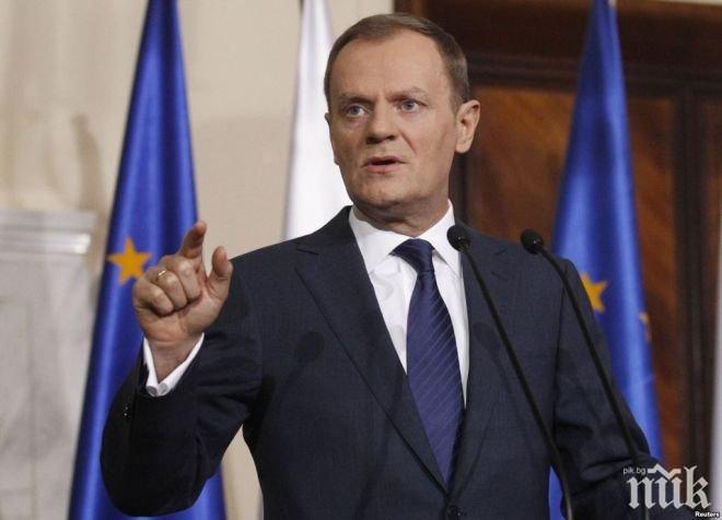 ОПОЗИЦИЯ: Полша не смята Доналд Туск за свой представител в ЕС