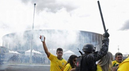 двама ранени бразилия мексико